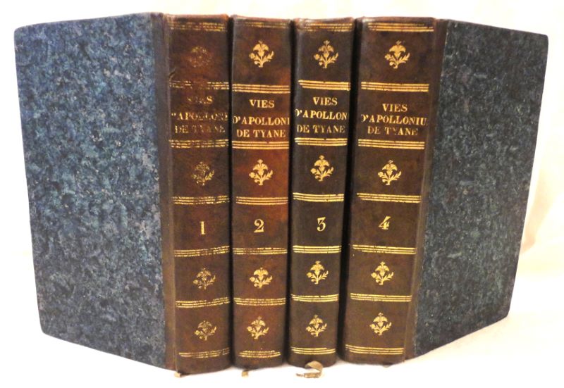PHILOSTRATE L'athnien. - Vie d'Appollonius de Tyane avec les commentaires donns en anglois par Charles Blount sur les deux premiers livres de cet ouvrage.
